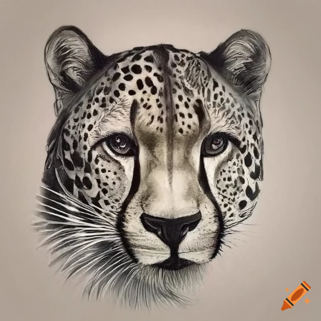 Cheetah Tattoo Stock Photos and Images - 123RF
