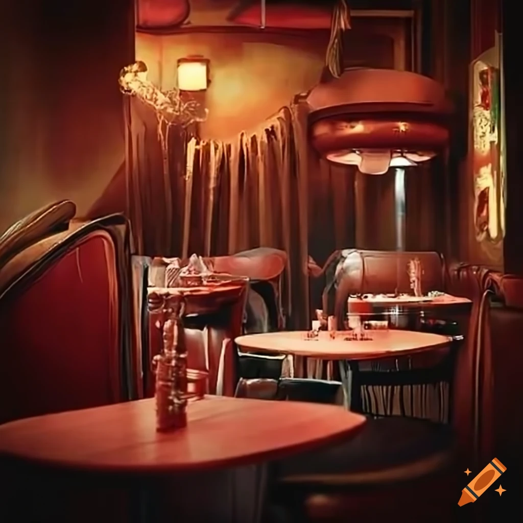 Jazz cafe interior on Craiyon