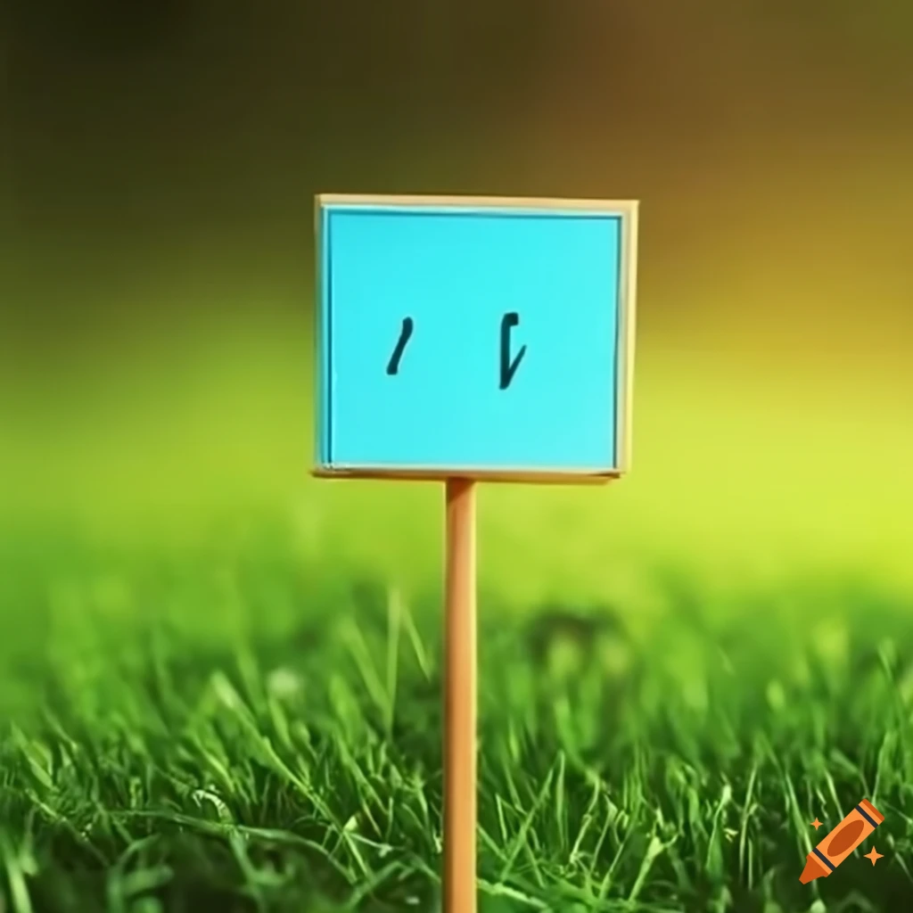 Board In The Grass Indicating 1 Kilometer On Craiyon board-in-the-grass-indicating-1-kilometer-on-craiyon