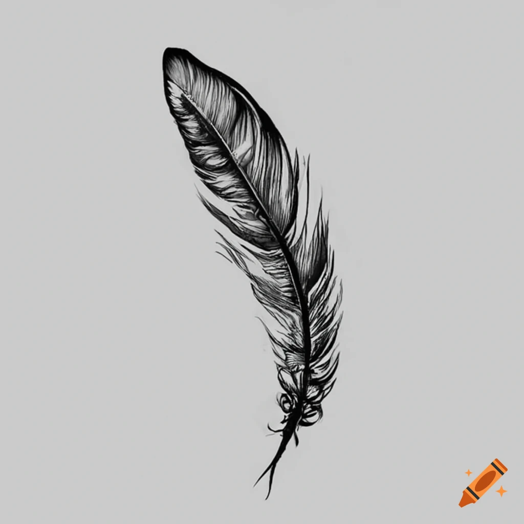 Black Feather Tattoo Shop - Temu
