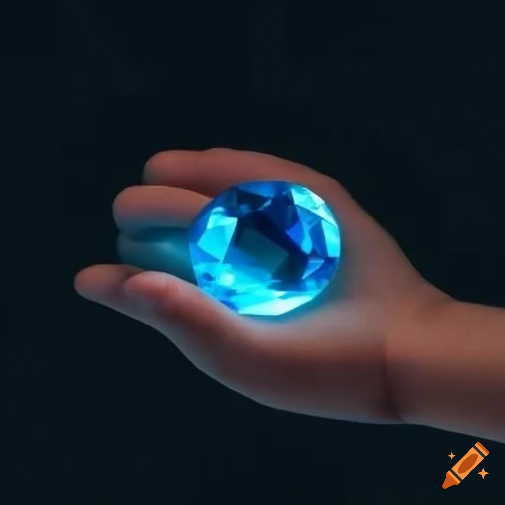 blue-gem-held-in-a-man-s-hand-on-craiyon