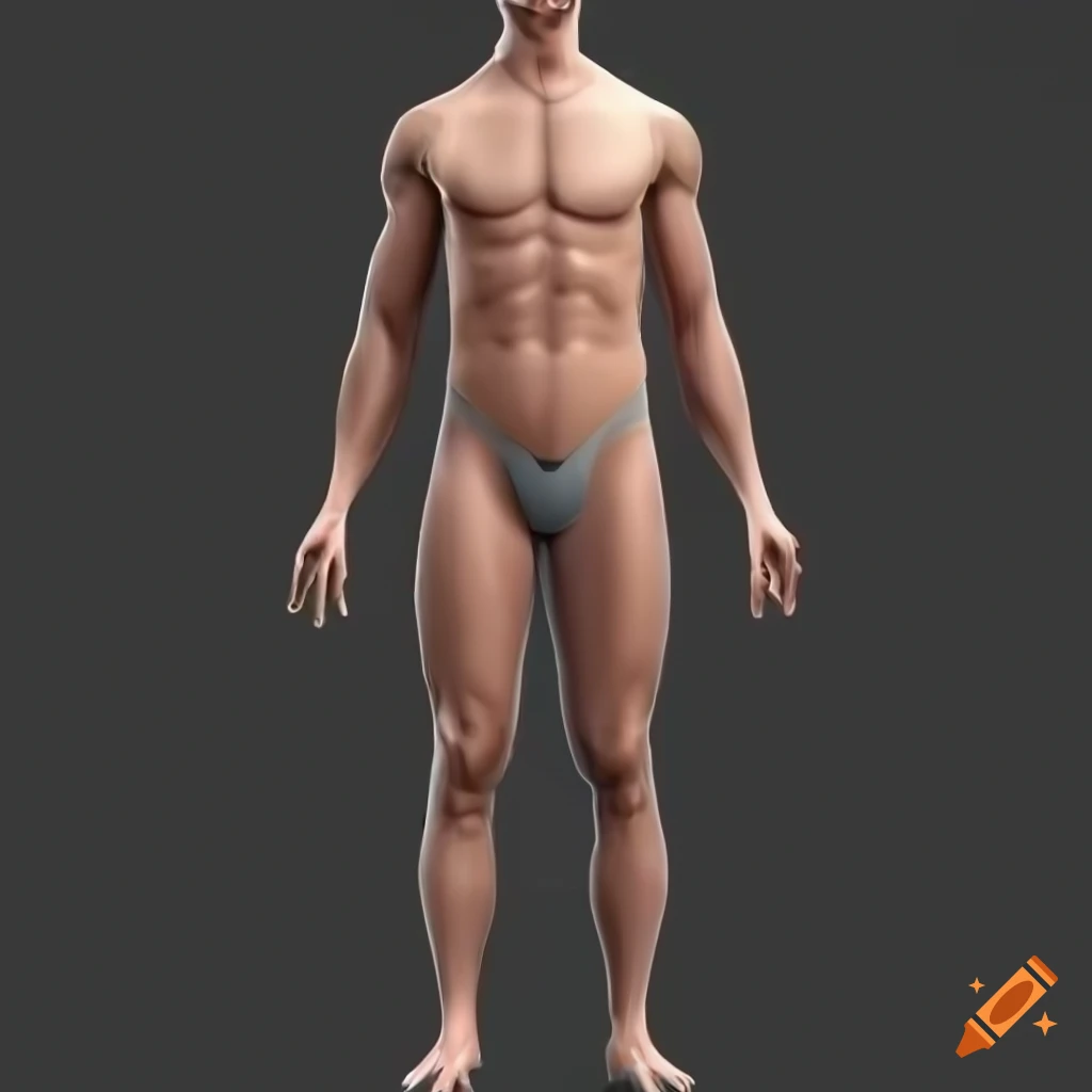 ArtStation - Male back anatomy