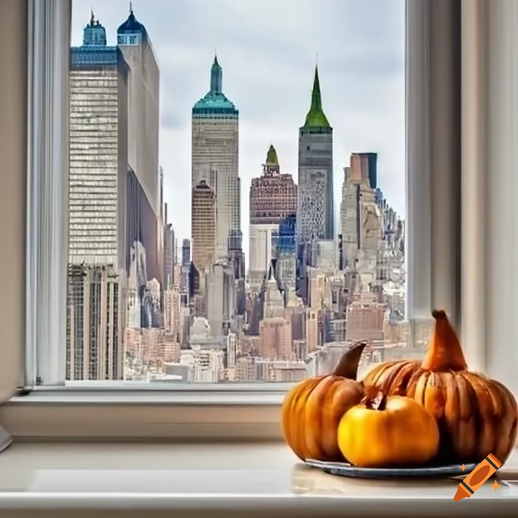 office space with a view of New York city skyline