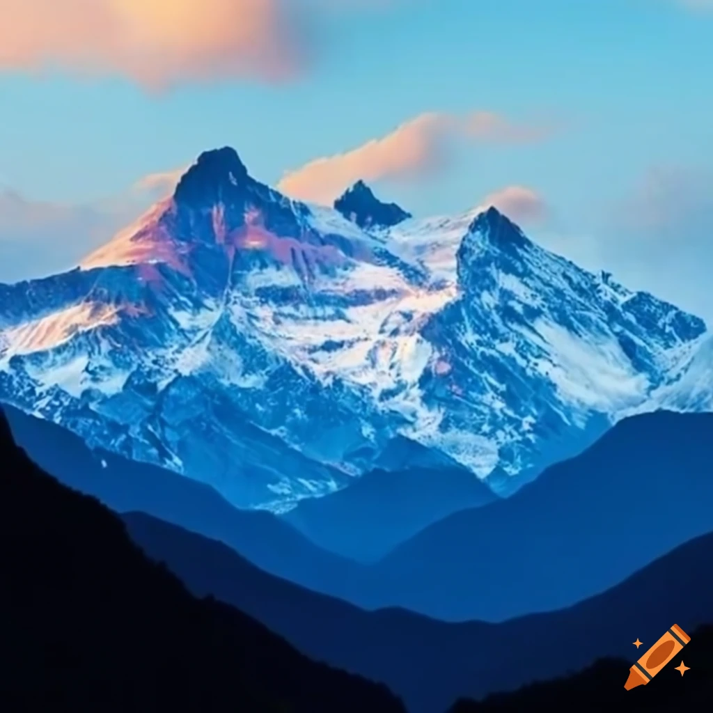 Majestic mountain landscape