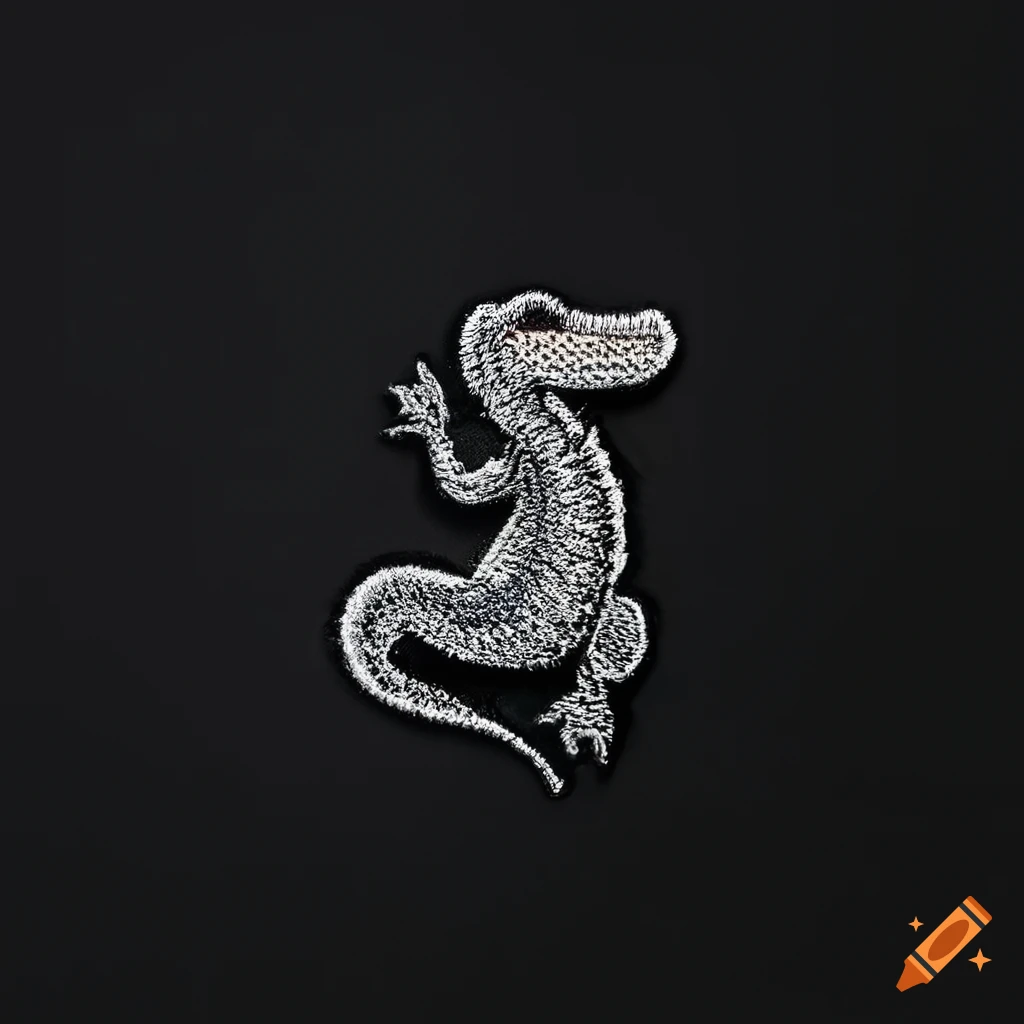 noir graphic design patch