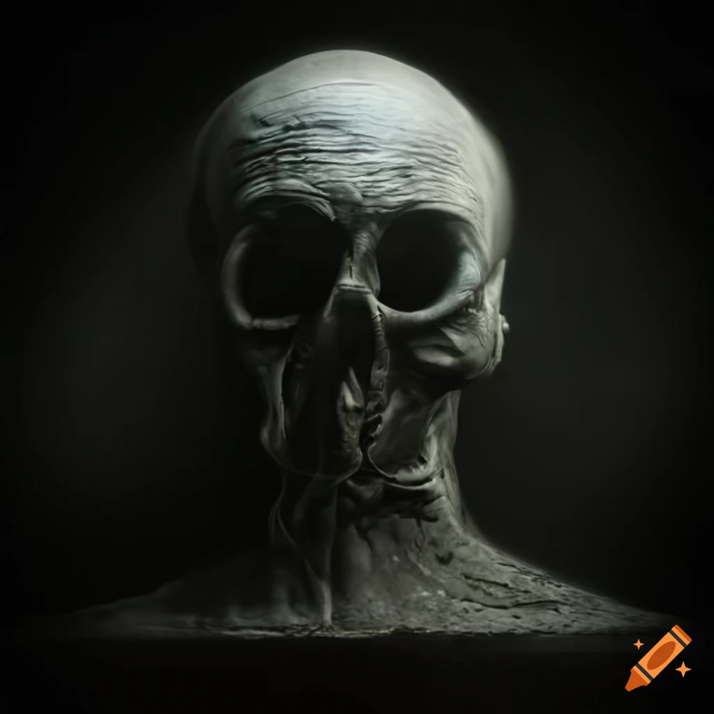 sculpture titled The Entombed