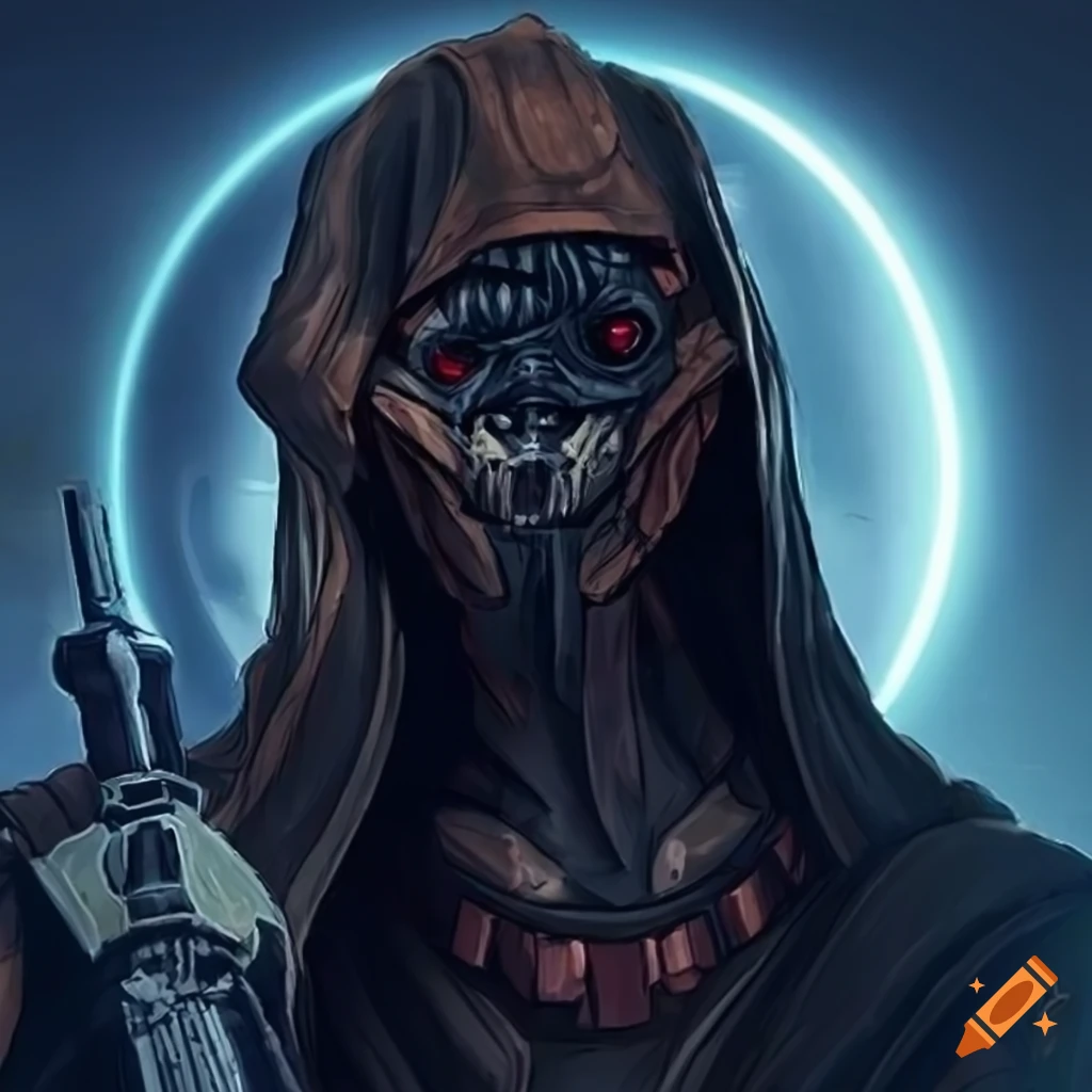 Tholothian character from star wars on Craiyon