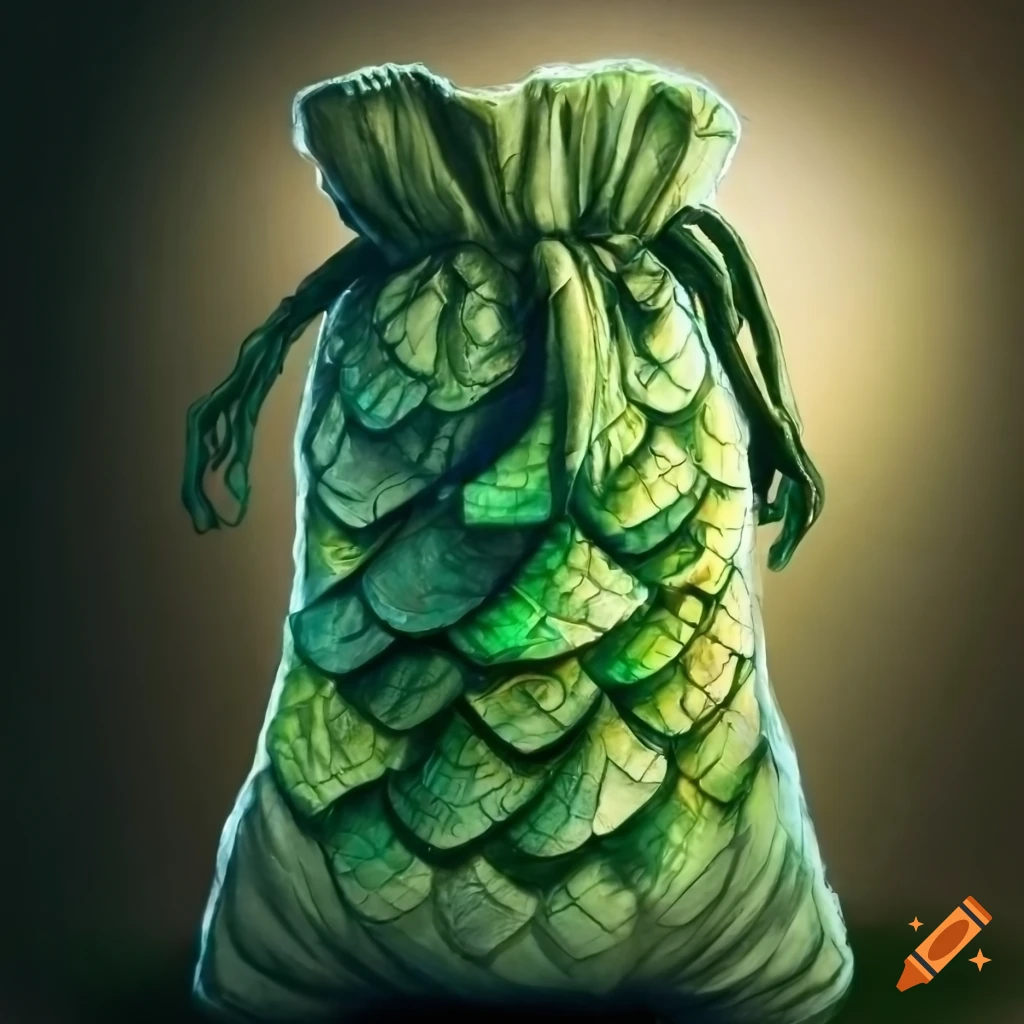 green dragon scale bag of holding