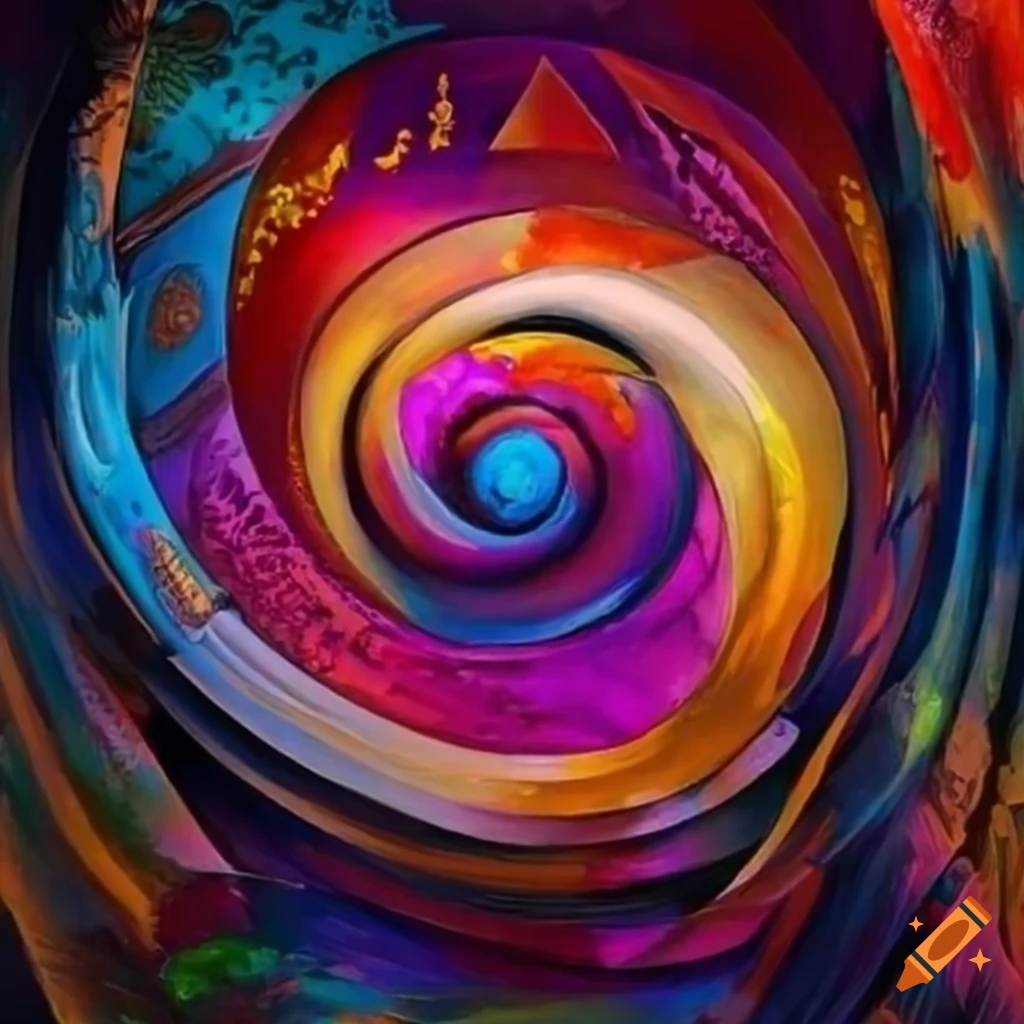 Obra maestra de estilo psicodélico impresionista on Craiyon