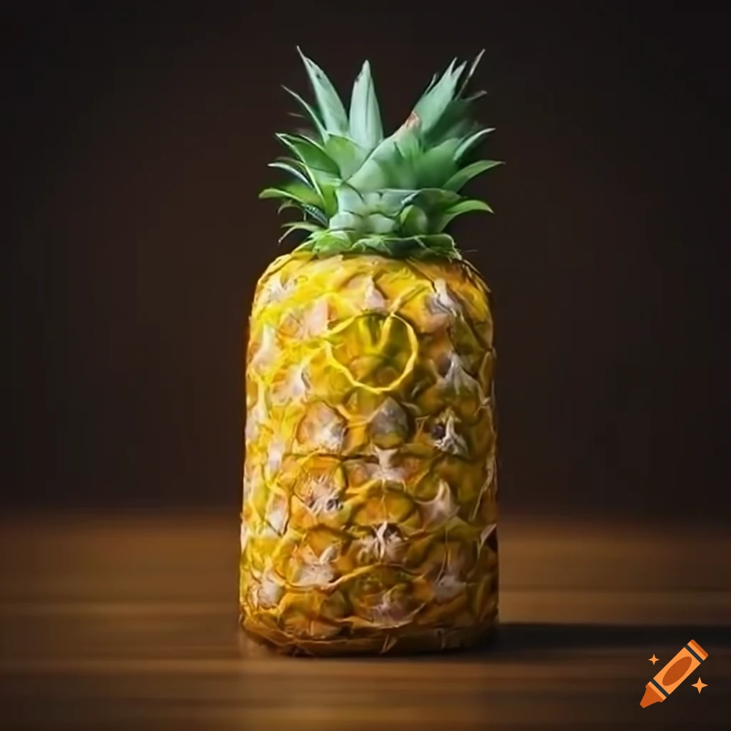 cool pineapple juice carton