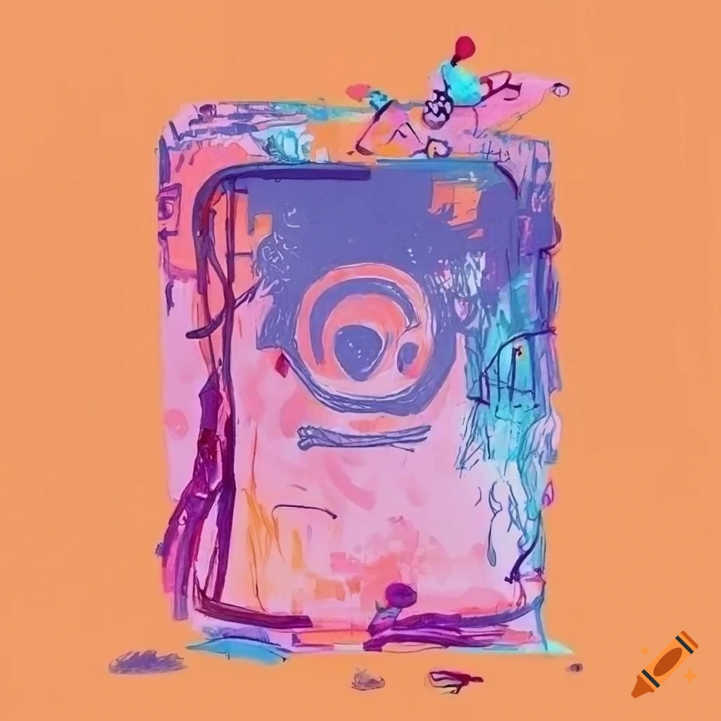 Bitskechy text for an instagram drawing page on Craiyon