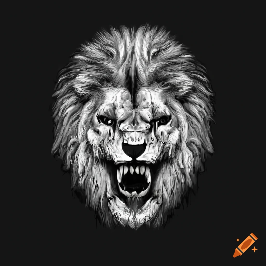Temporary Tattoo Sticker With Fierce Lion Design, Waterproof & Realistic,  Suitable For Men & Women's Cool Tattoo | SHEIN