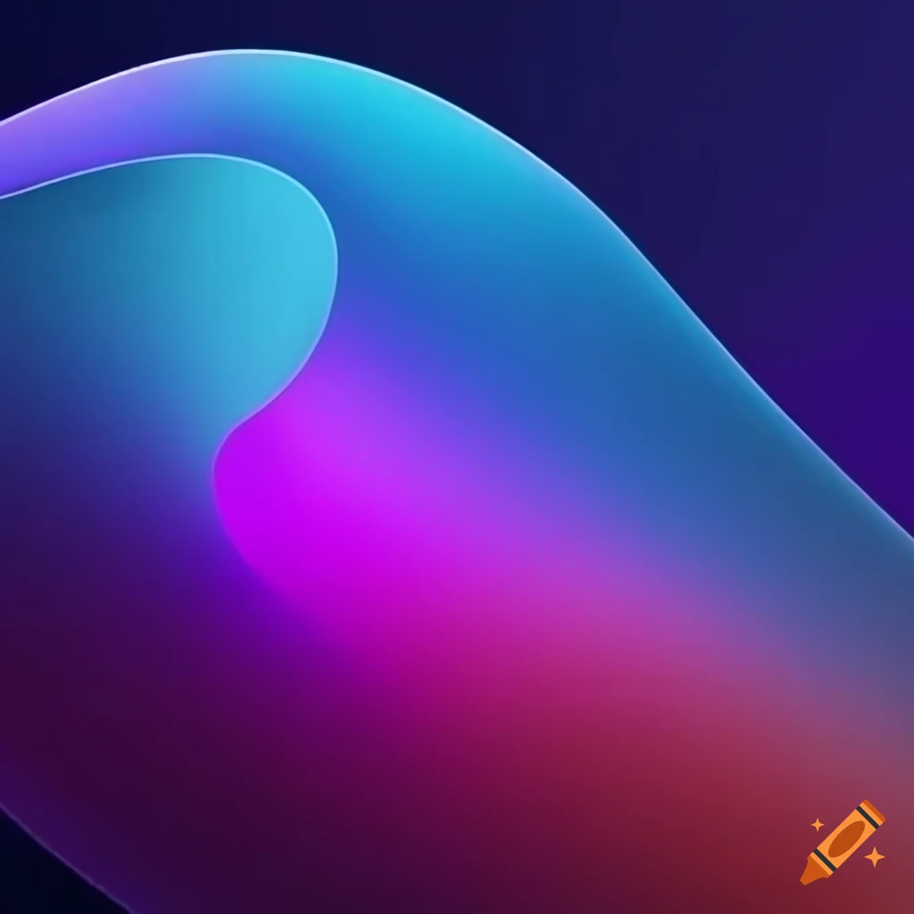 Abstract wallpaper with macoslike design on Craiyon