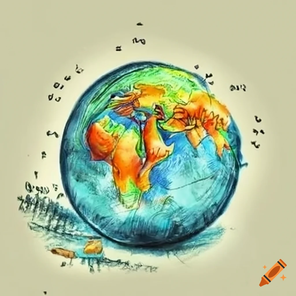 Global Warming / Climate Change Painting – Meghnaunni.com