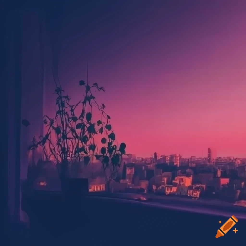 Cozy Room With Flowers And City View On Craiyon cozy-room-with-flowers-and-city-view-on-craiyon