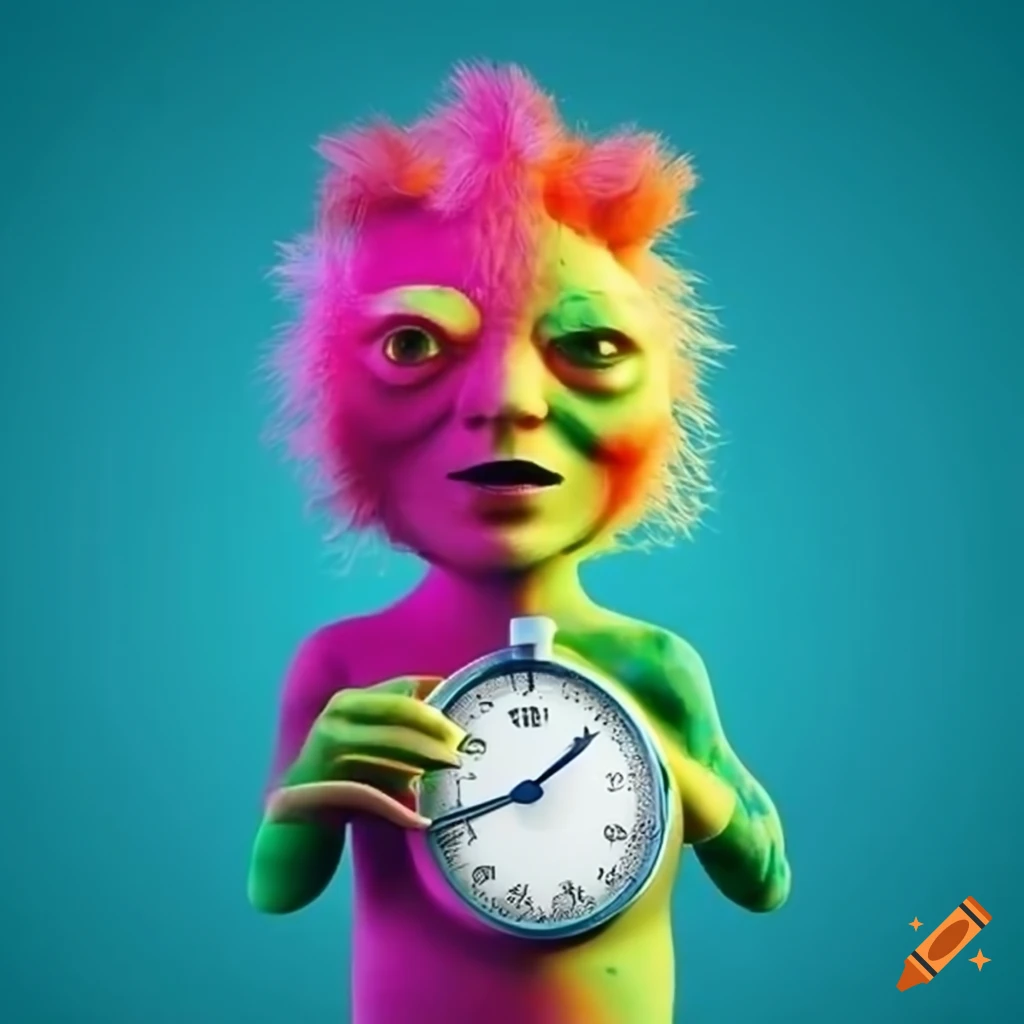 app icon of a creature with pipette and stopwatch