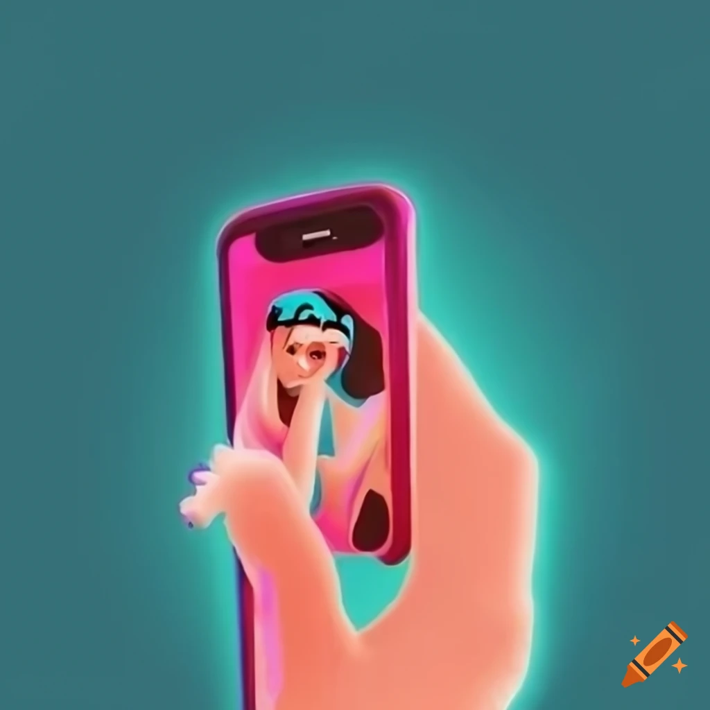 colorful and minimal TikTok profile picture