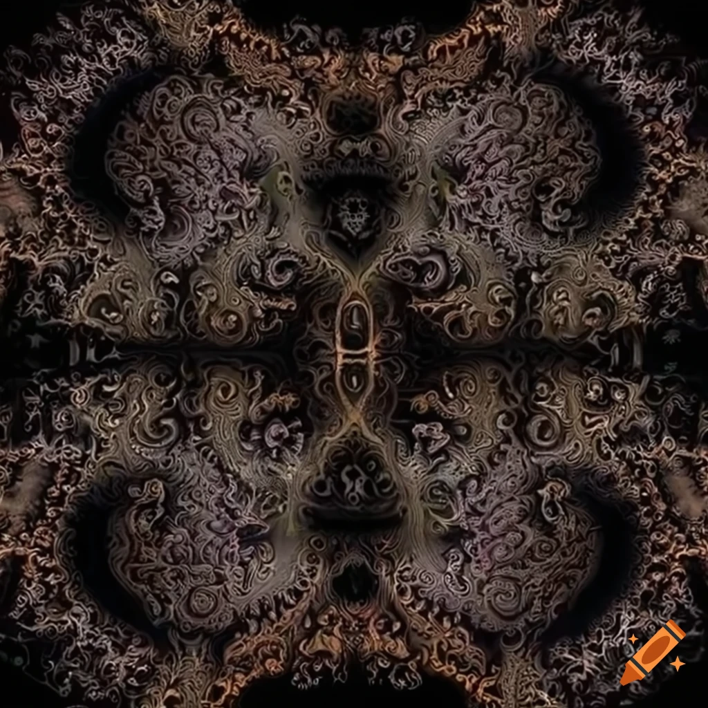 fractal artwork with intricate patterns