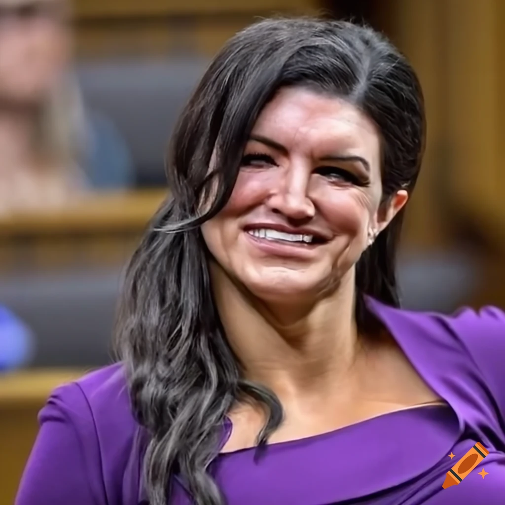 Gina carano representing the ppc in canadian parliament