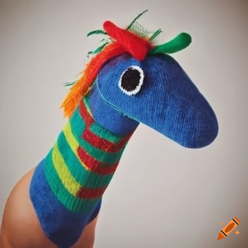 zebra-with-purple-winter-sock-muzzle-on-craiyon