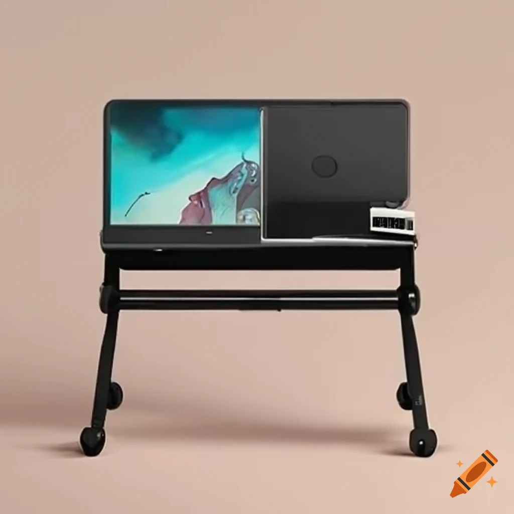 Portable desk for remote work