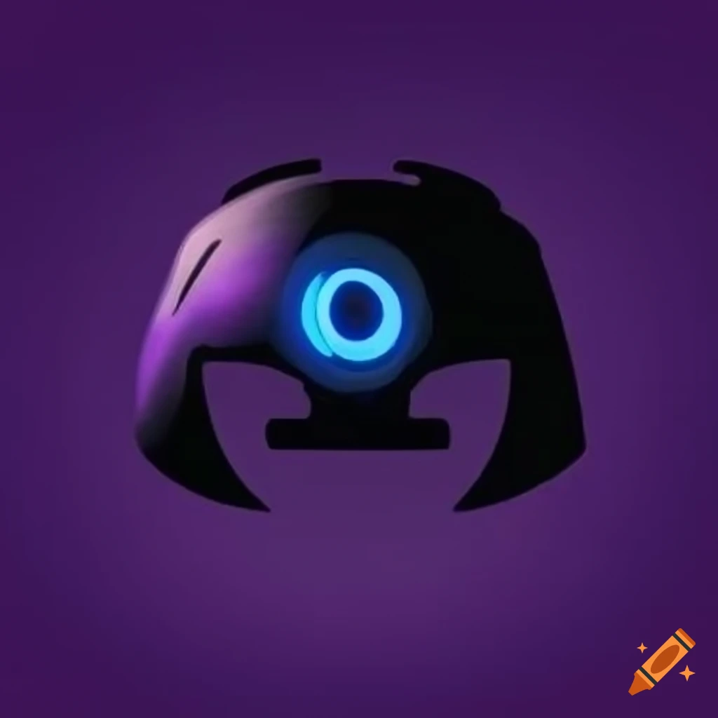 Discord bot with a sleek dark purple design