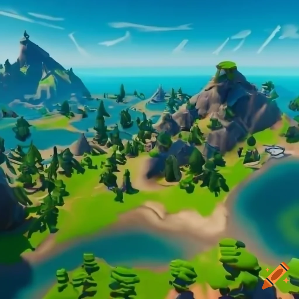 Top view of the intricate fortnite - 1wzuh4DPTSOgNyni7yqHyA.webp