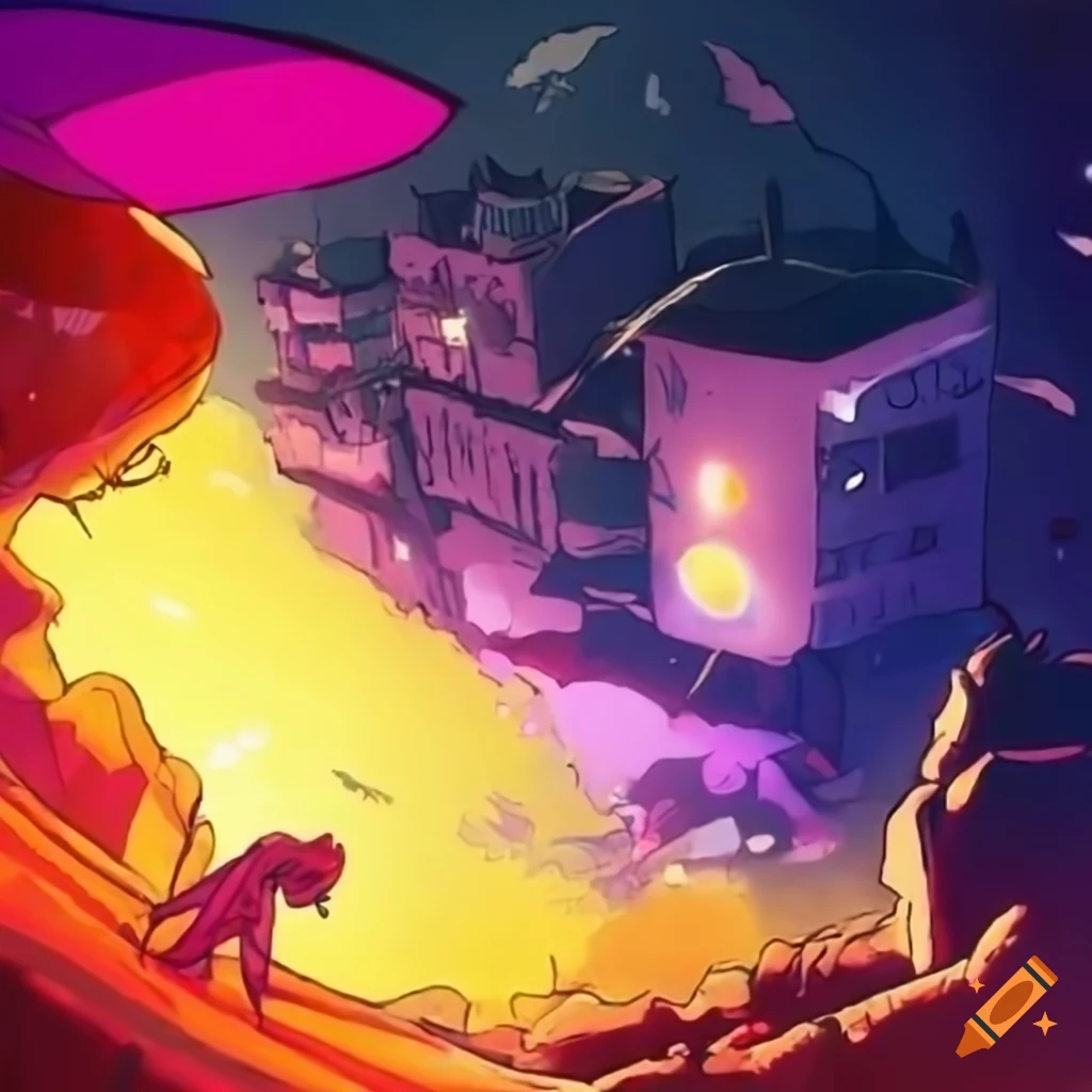 90s Anime Style Of A Mysterious City On Craiyon 90s-anime-style-of-a-mysterious-city-on-craiyon