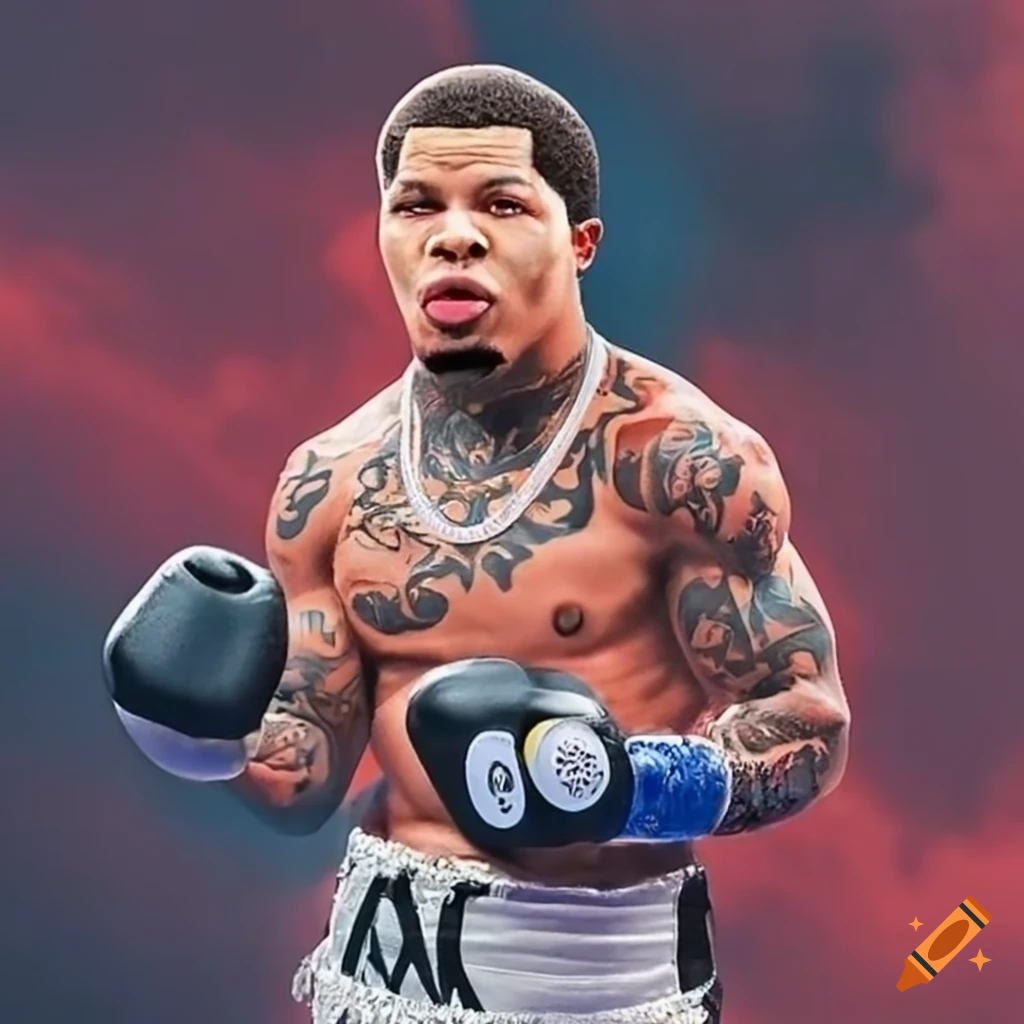 Portrait of gervonta davis on Craiyon
