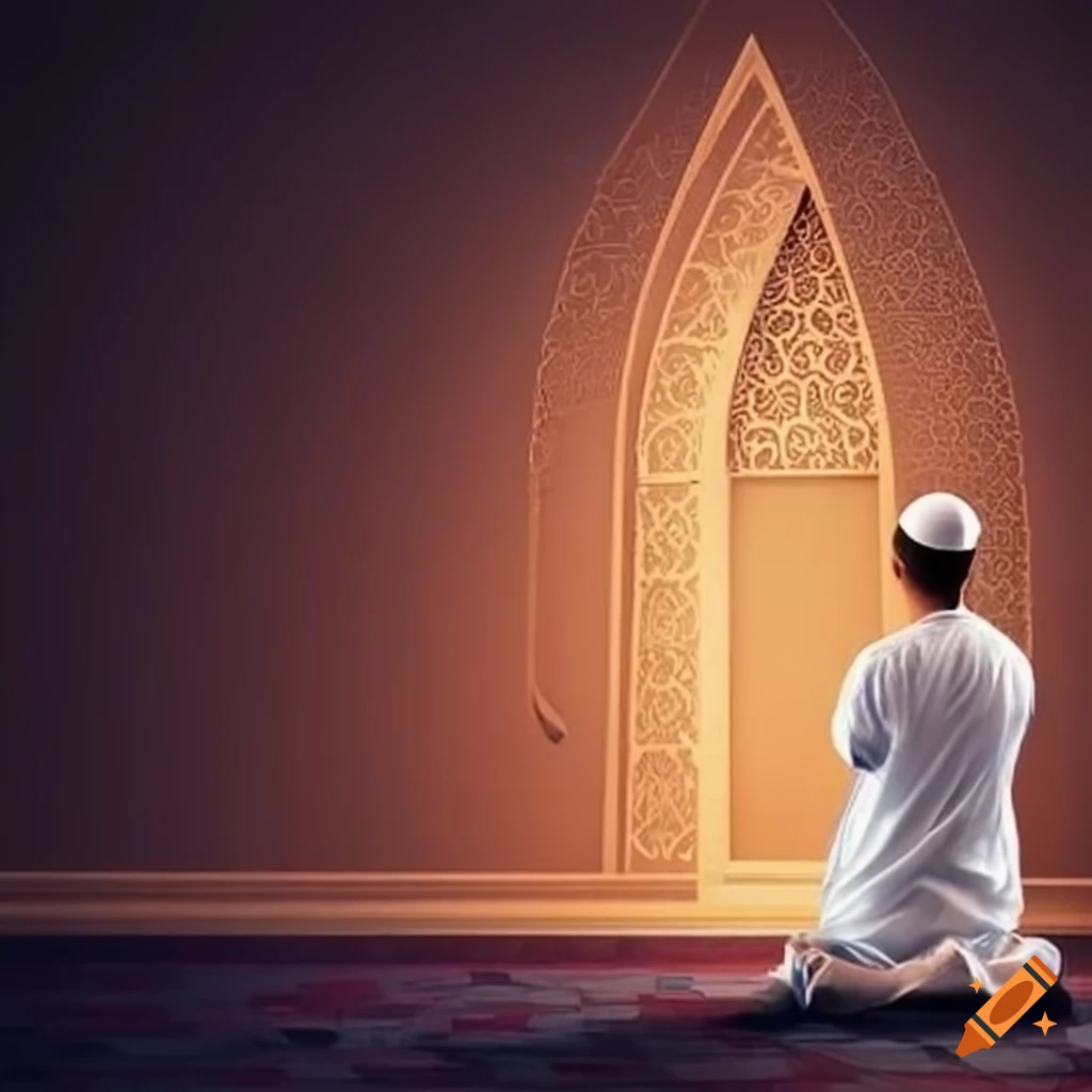 people praying in a mosque