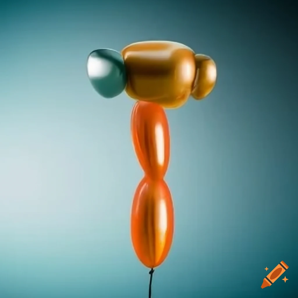 Creative Art Of A Balloon Shaped Like A Hammer creative-art-of-a-balloon-shaped-like-a-hammer