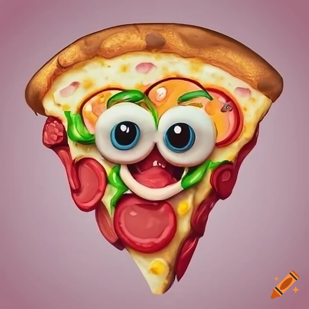 Download Pizza Slice Easy Drawing Picture | Wallpapers.com