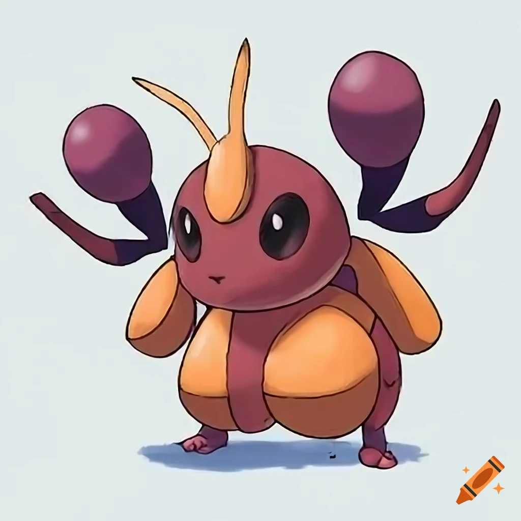 Pokemon bug type in 1st generation style