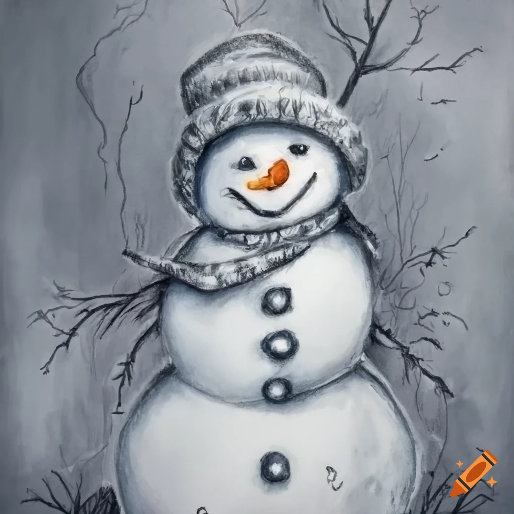 How To Draw A Snowman: 10 Easy Drawing Projects