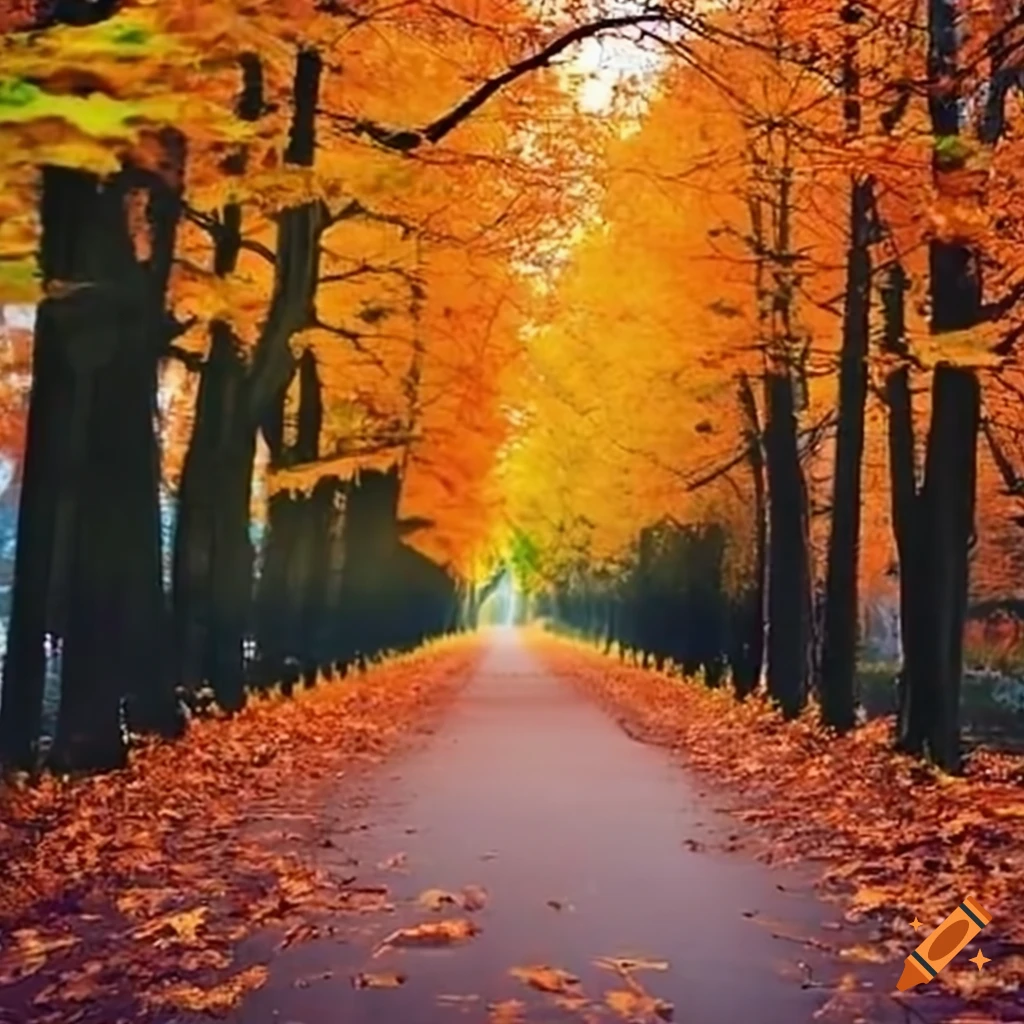 Stunning autumn scenery
