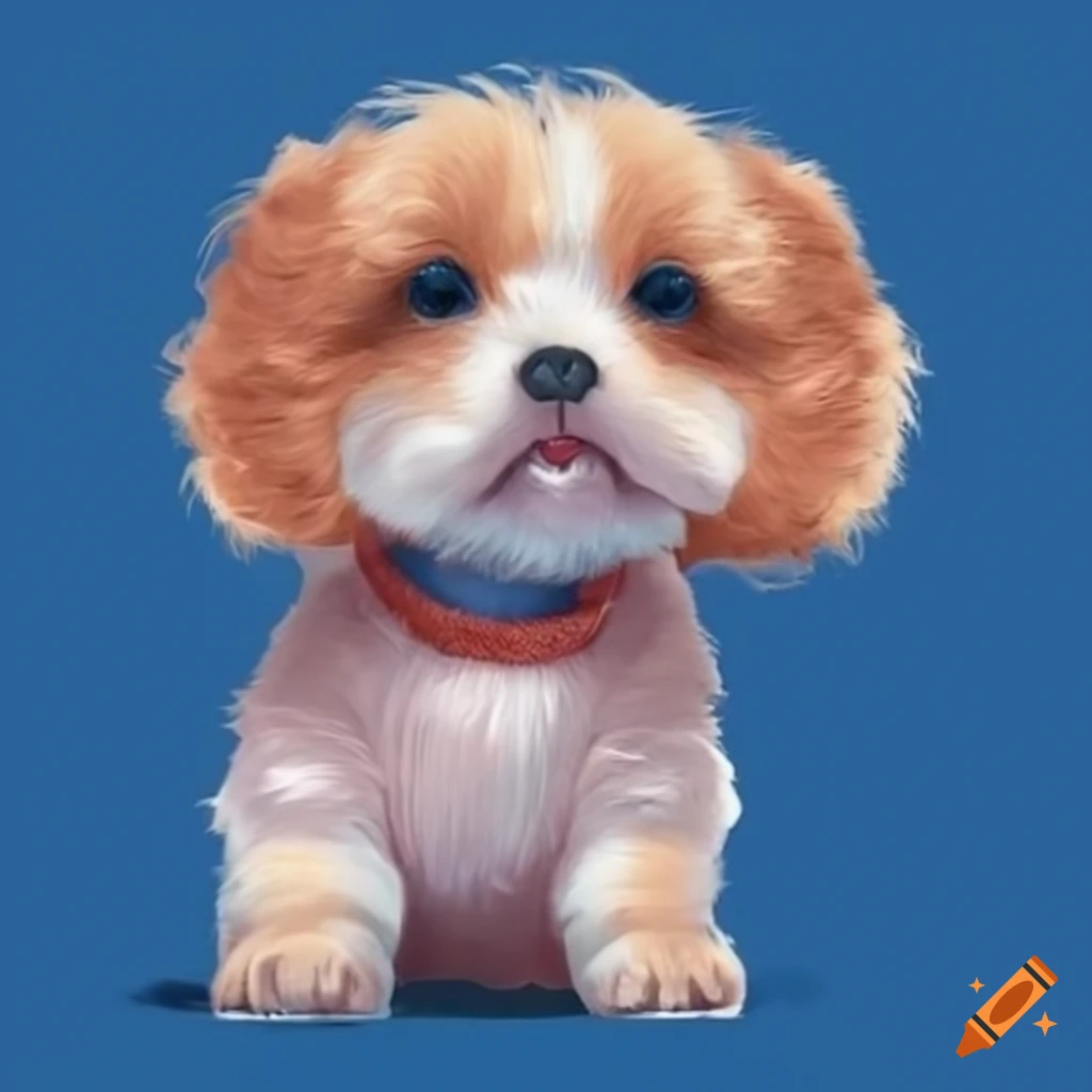 Shichon Dog Breed On Craiyon