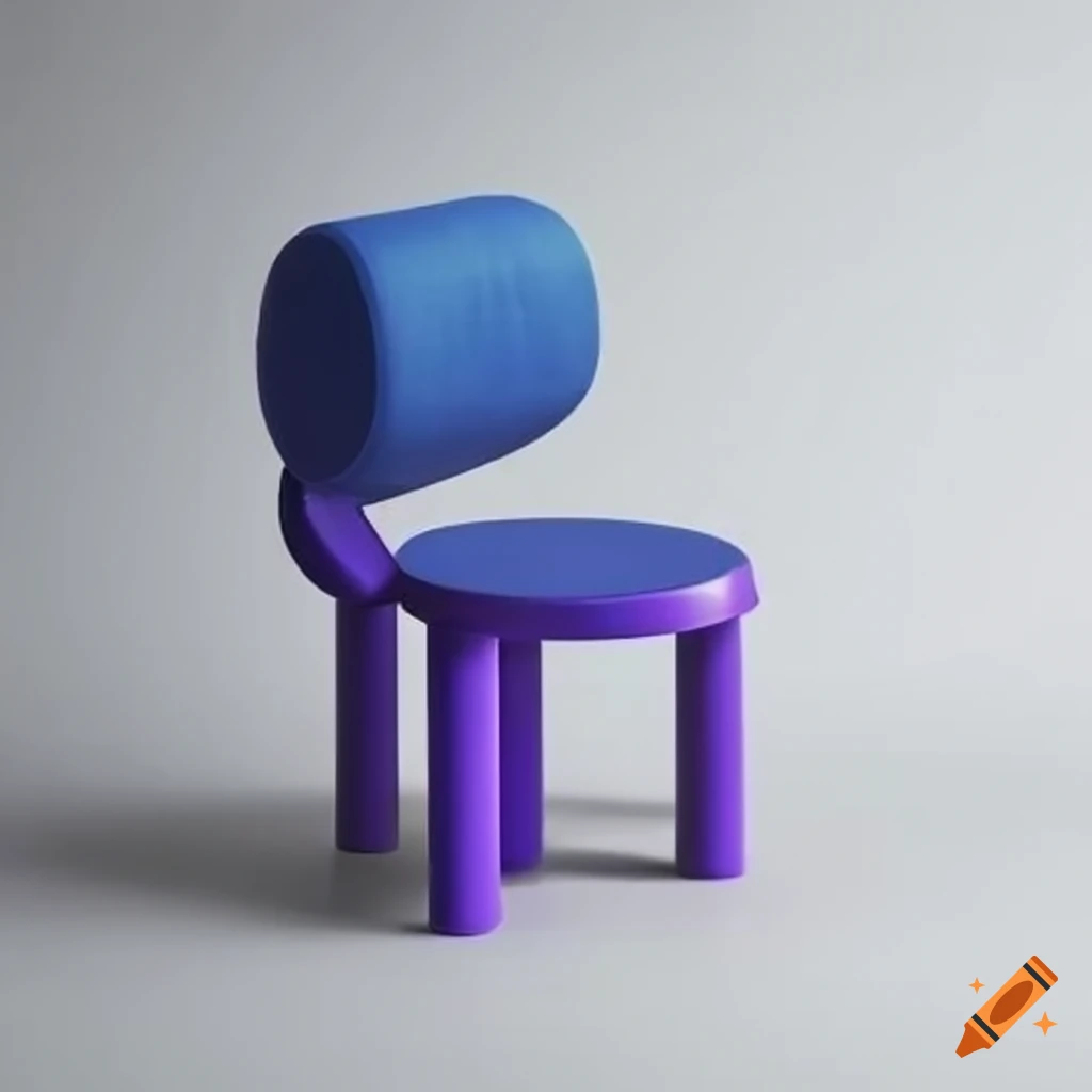 Prototype of furniture for autistic children's school on Craiyon