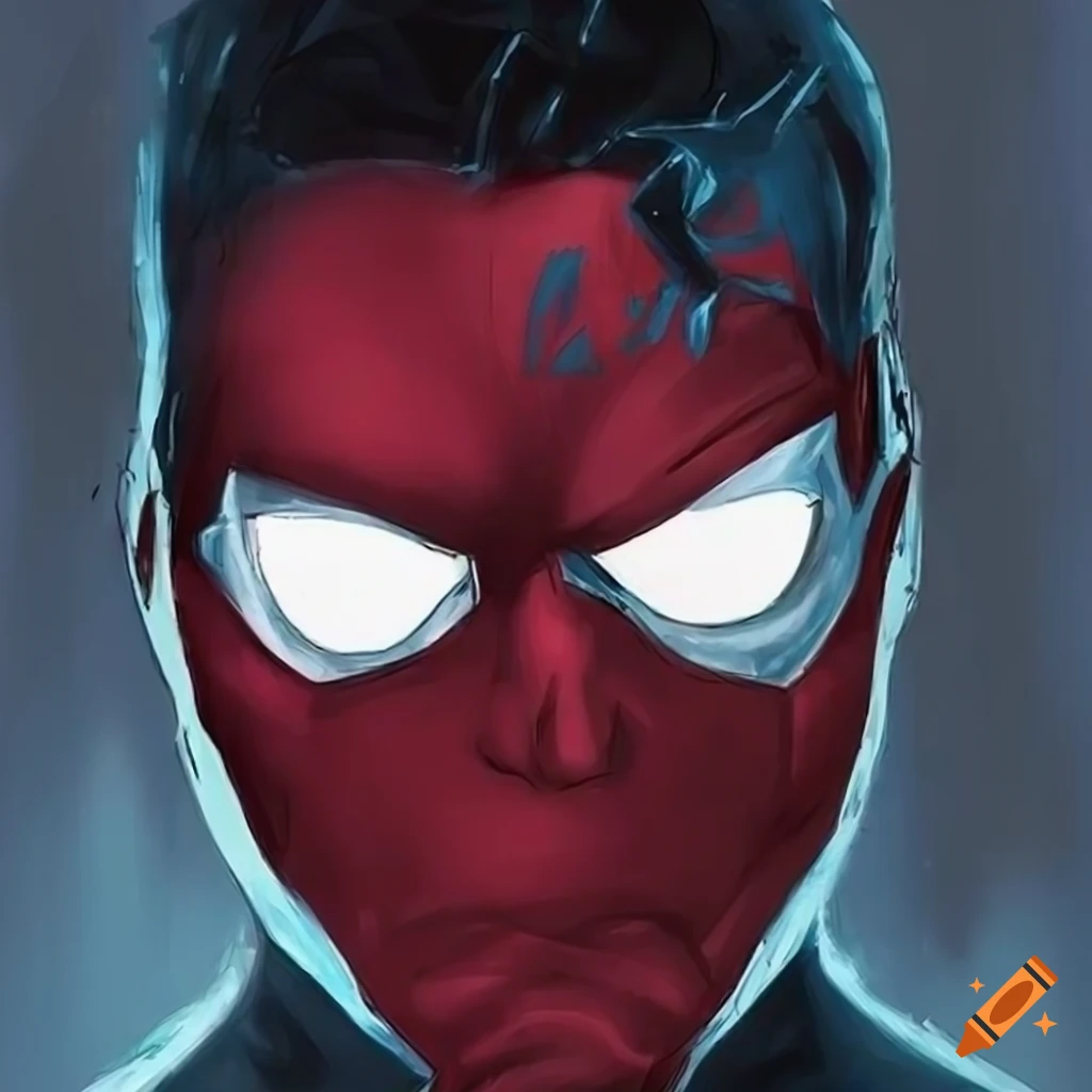 illustration of clean superhero mask eyes