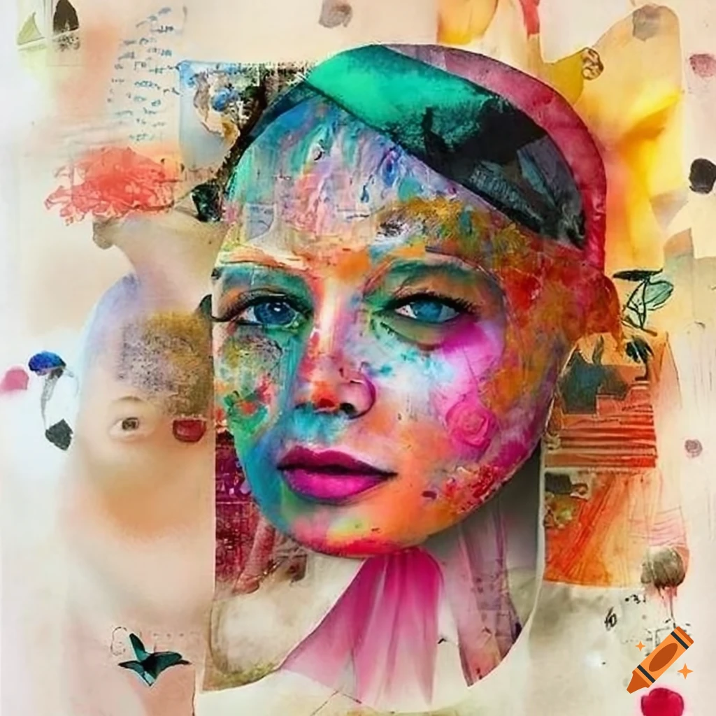 mixed media collage by Tammy Garcia