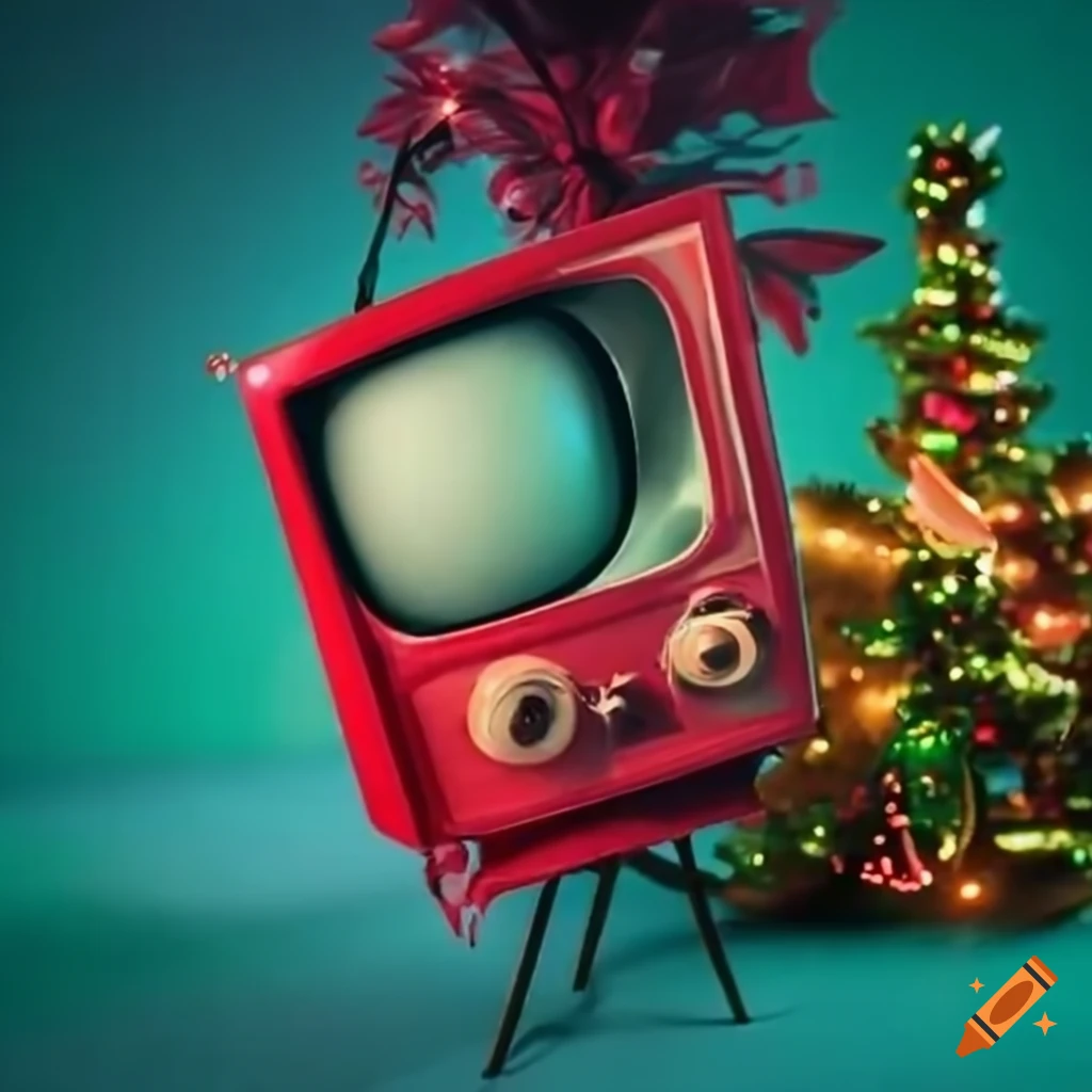 Vintage christmas tv
