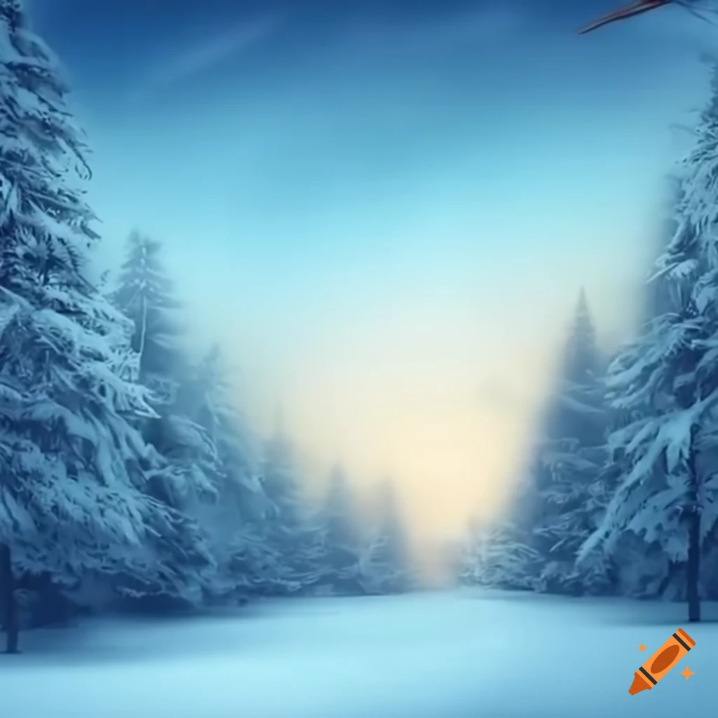 artistic winter background for music video