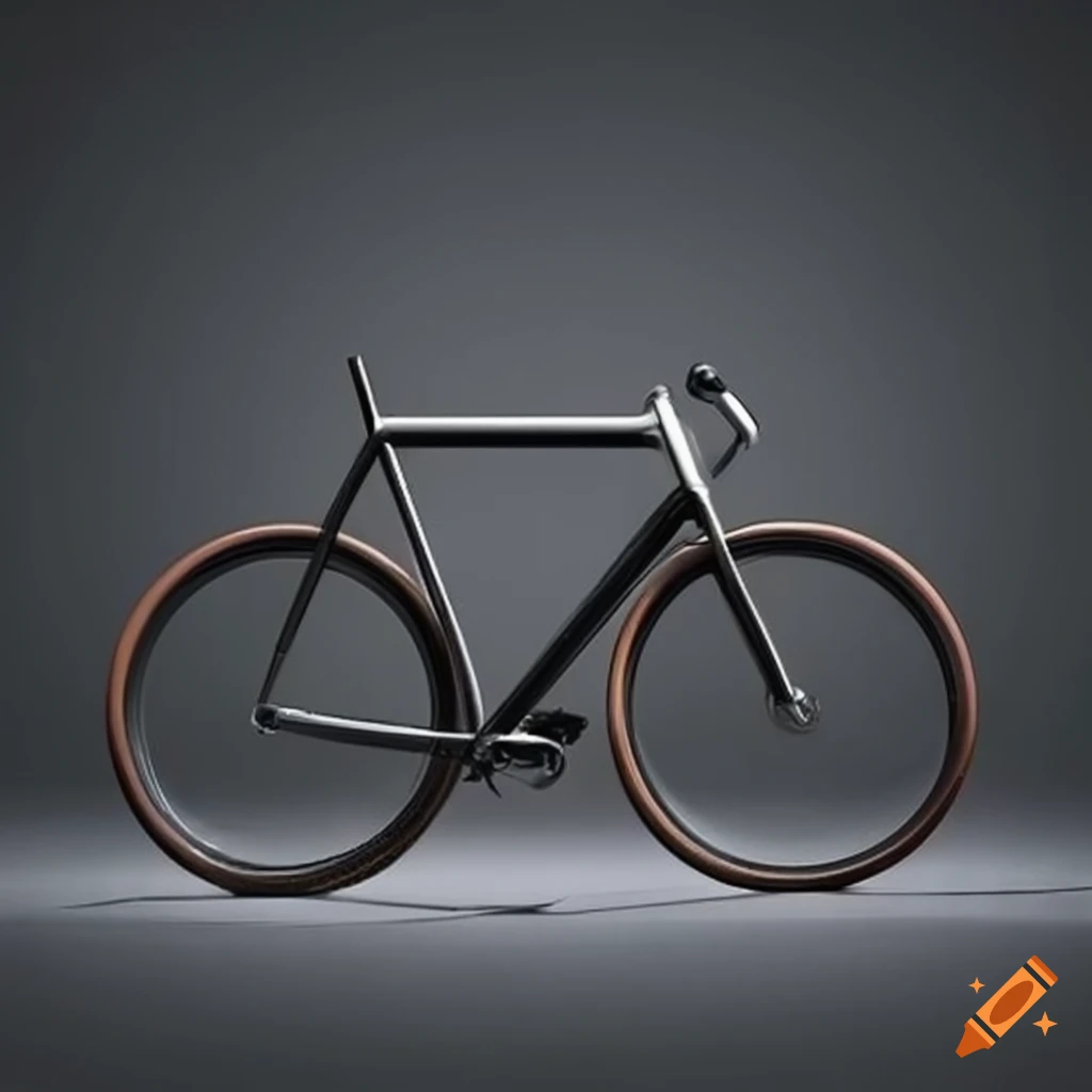 modern minimalist belt drive bicycle