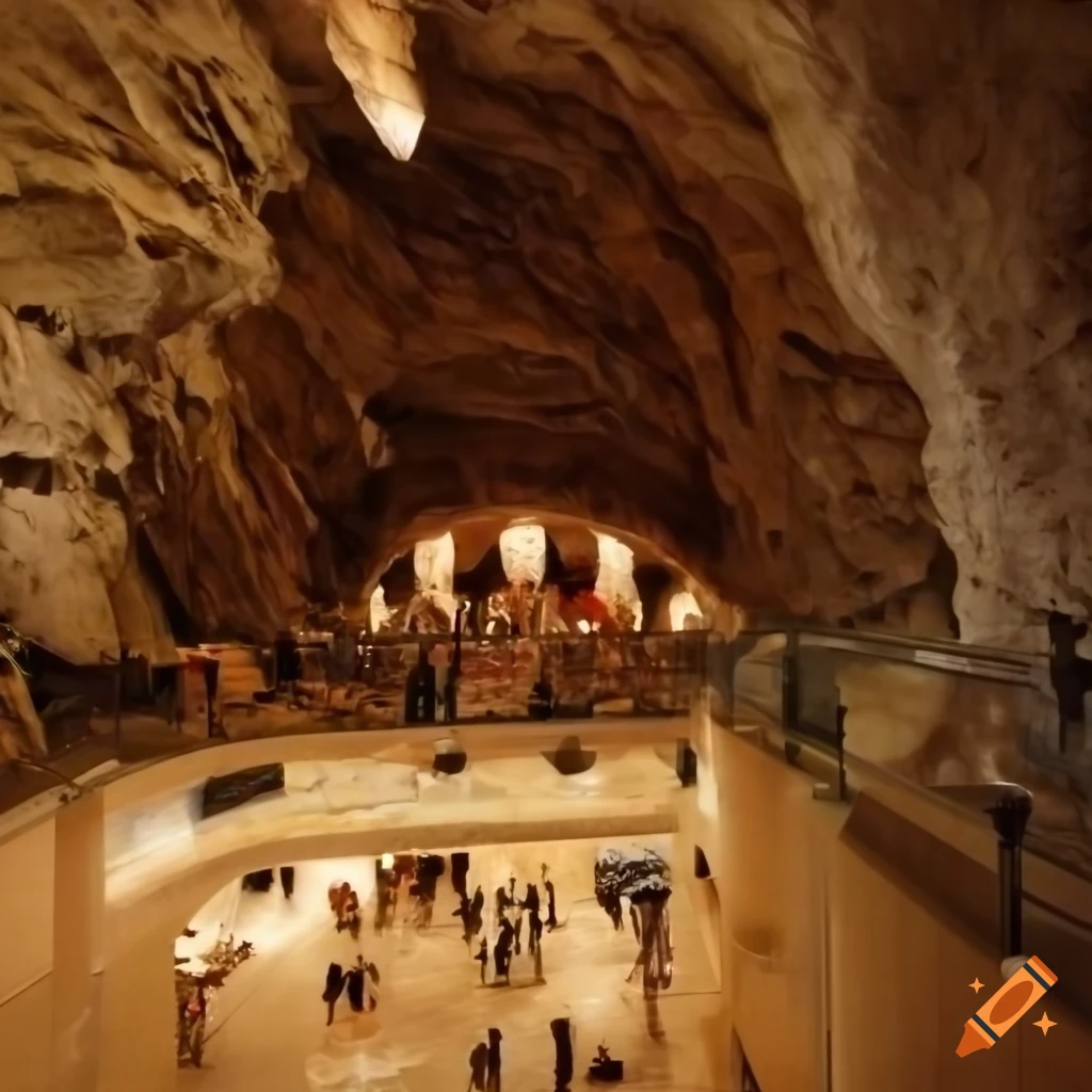 Interior of john lewis department store on Craiyon