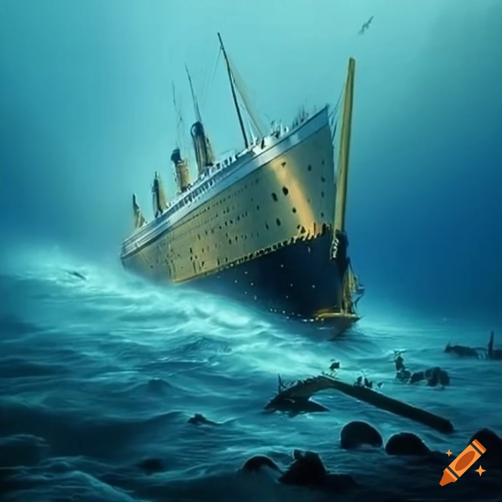 Captivating images capturing the titanic tragedy