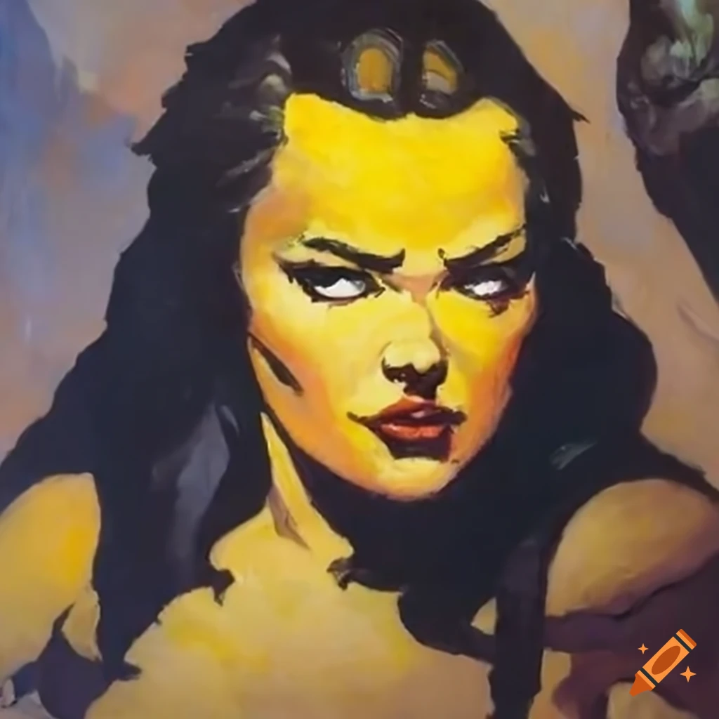 Painting Of A Sorceress Woman In A Fantasy Style On Craiyon painting-of-a-sorceress-woman-in-a-fantasy-style-on-craiyon
