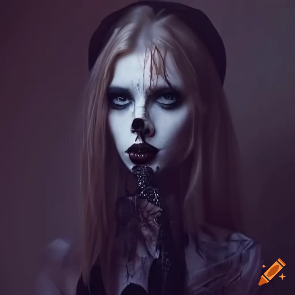 jewel-toned gothic horror artwork