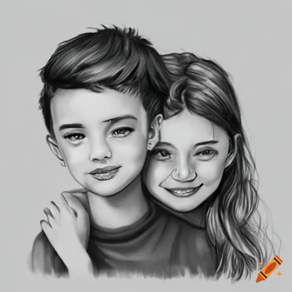 Sketch Boy and Girl | TikTok