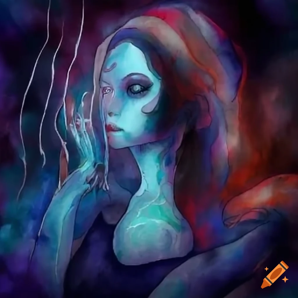 illustration of astral projection experience