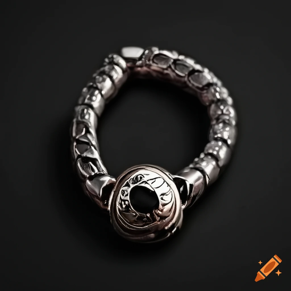 Stylish men's jewelry on neck and wrist