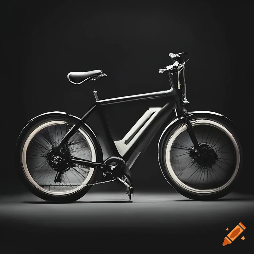 Electric bicycle on Craiyon
